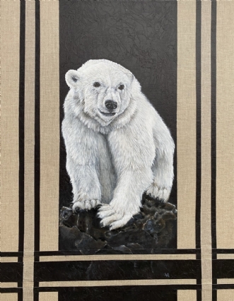Polar Bear by Vivi Amelung | maleri