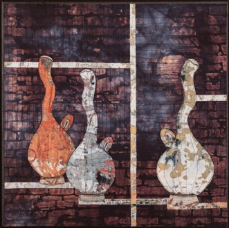 Vaser 3 by Tina Sommer Paaske | tekstilkunst