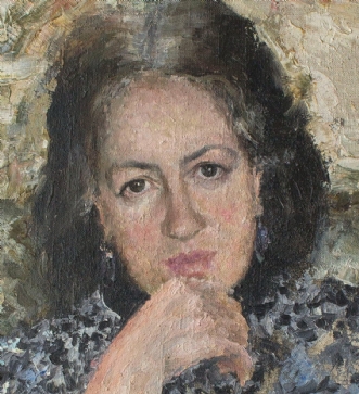 Portræt af min mor. Fragment af Misha Lapitskiy