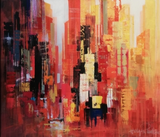 Manhattan Red II af Holger Poulsen