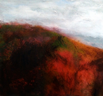 Autumn in red by Grete Ryberg Høgh | maleri
