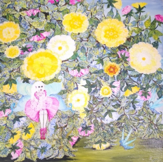 The Fairy of the Rosen Garden  af Malouca Metthe Agerbo