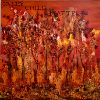 Every child matters by Tina Lund Christiansen | maleri