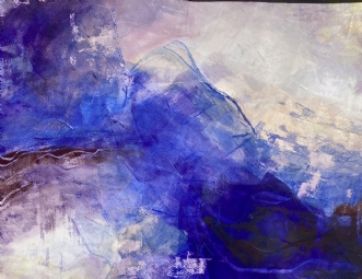 Purple light by Else Sofie Munkholm Bager | tegning