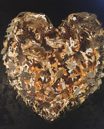 Heart by Heart by Lone Lopez Andersen | maleri