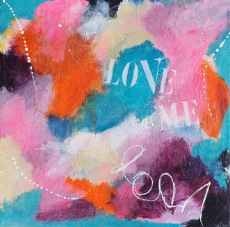 Love Me by Kirsten Villarruel | maleri