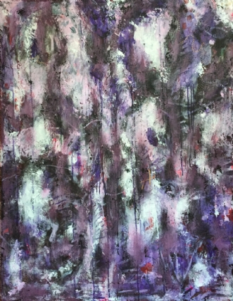 Purple Rain 1 af Anita Nielsen