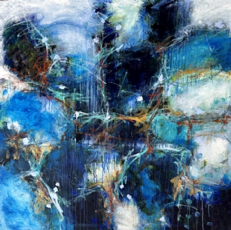Big blue beginning af Inge Thøgersen