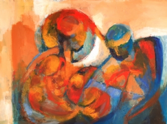 Moderskab by Margarita Katchan | maleri