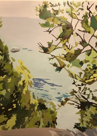 Capri by Vibeke Ringholm | maleri