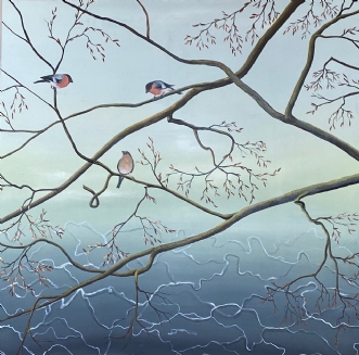 Forårsfornemmelser by Cecilia Florvall | maleri