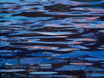 Blue waterreflections 1 af SteenR (Rasmussen)