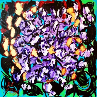 Lilacs, 2020 by Natalia Rose | maleri