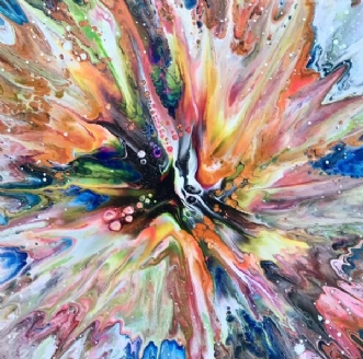 ColourBurst by ArtbyKial | maleri