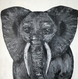 Corona Elephantus af Karin Tuxen