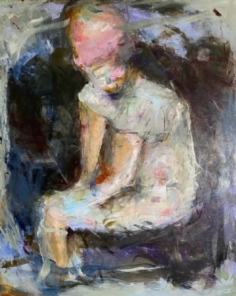 Girl by Louise Hjorth Jespersen | maleri