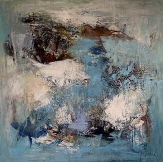 Blue Ocean  by Susanne Gemmer | maleri