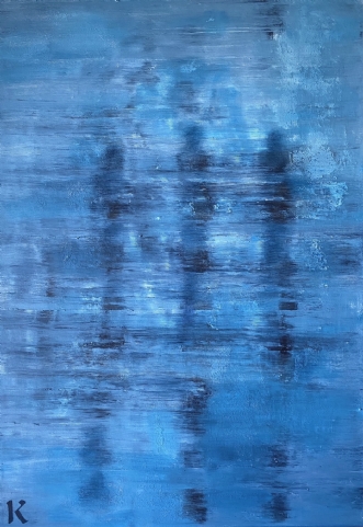 Reflections by Kerstin Fridolfsson | maleri