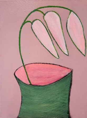 Flower in a vase III af Lone Gadegaard Dyrby