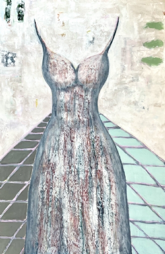 The Dress by Lone Gadegaard Dyrby | maleri