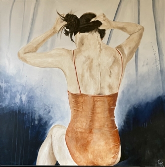 Kvinde by Conni Ravn | maleri