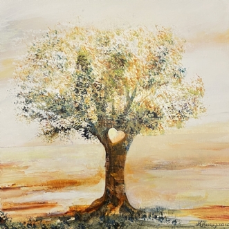 Livets træ - kærligheds træ af Mette Hansgaard