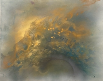 Solopgang by Beth Nielsen | maleri