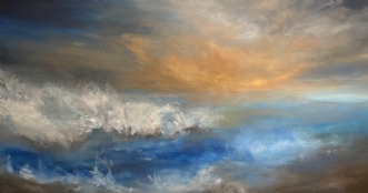 Sunset Bliss by Nina Augustinussen | maleri