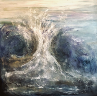 Splash of Sea by Nina Augustinussen | maleri