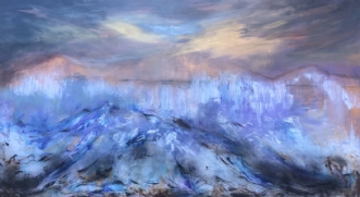 Ocean Freeze by Nina Augustinussen | maleri