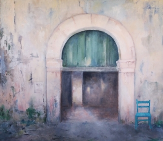 Indgang by Ruth Jensen | maleri