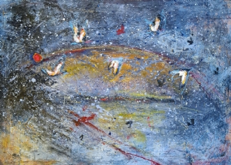 Trækfugle by Anne Marie Johansen | maleri