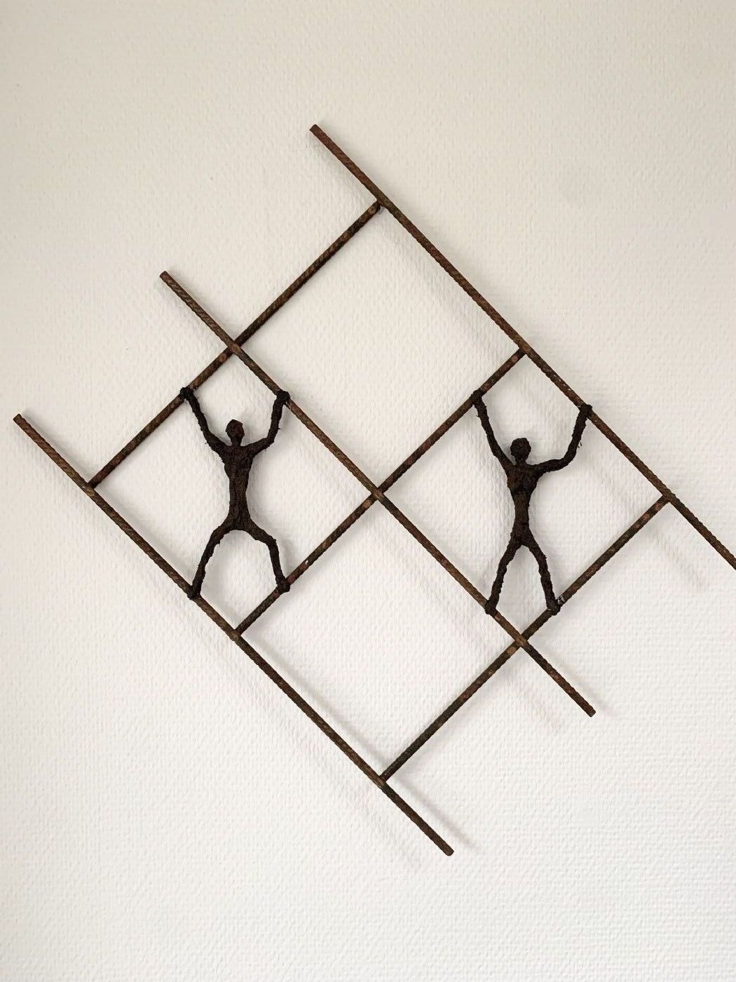 Balancegang by Bjarne Geertsen | skulptur