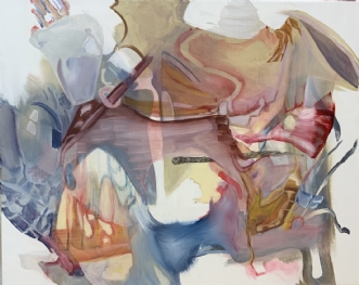 bag scenen by Emil Hansen | maleri