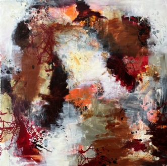 Abstrakt 8 by Rie Brødsgaard | maleri