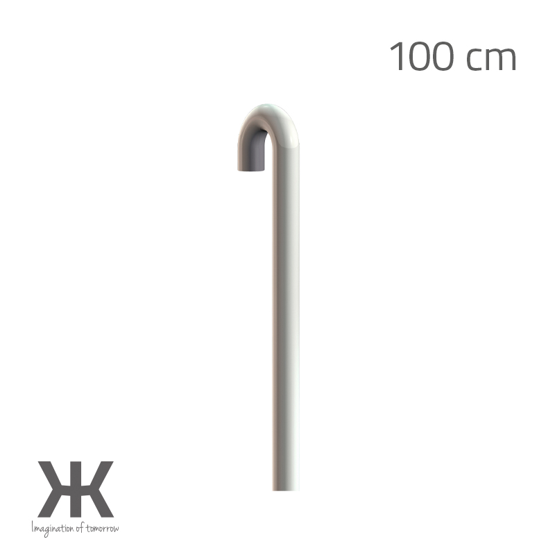 Billedophæng Rod 3 mm fra Artiteq<br><br>Længde: 100 cm<br>Farve: hvid